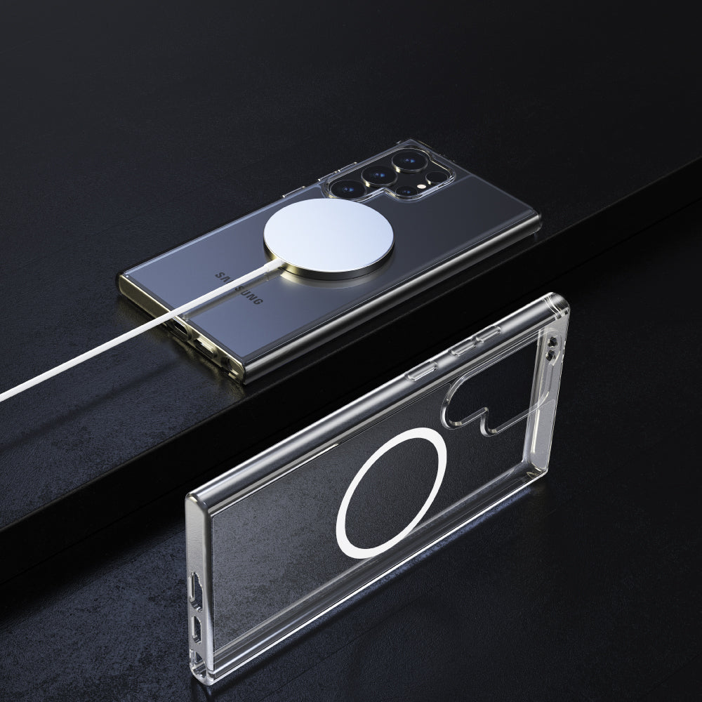 Devia Funda Pure Magnetic para iPhone 15 Clear – Celular Express