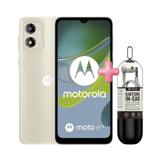 Motorola 4G E13 |XT2345-2 + Devia Auriculares Kintone V2 3.5 mm