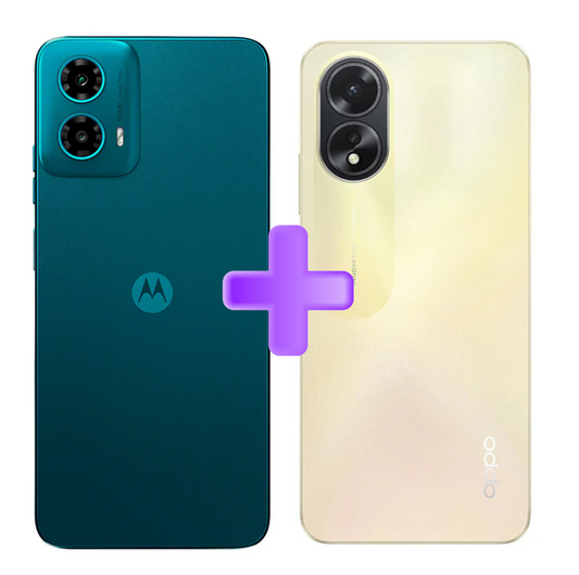 Combo Moto G34 + Oppo A38