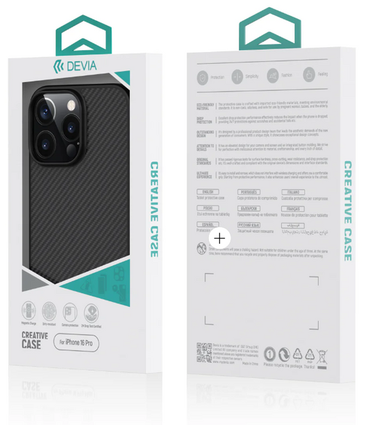 Devia Funda Kevlar Shock-P iPhone 16 Pro