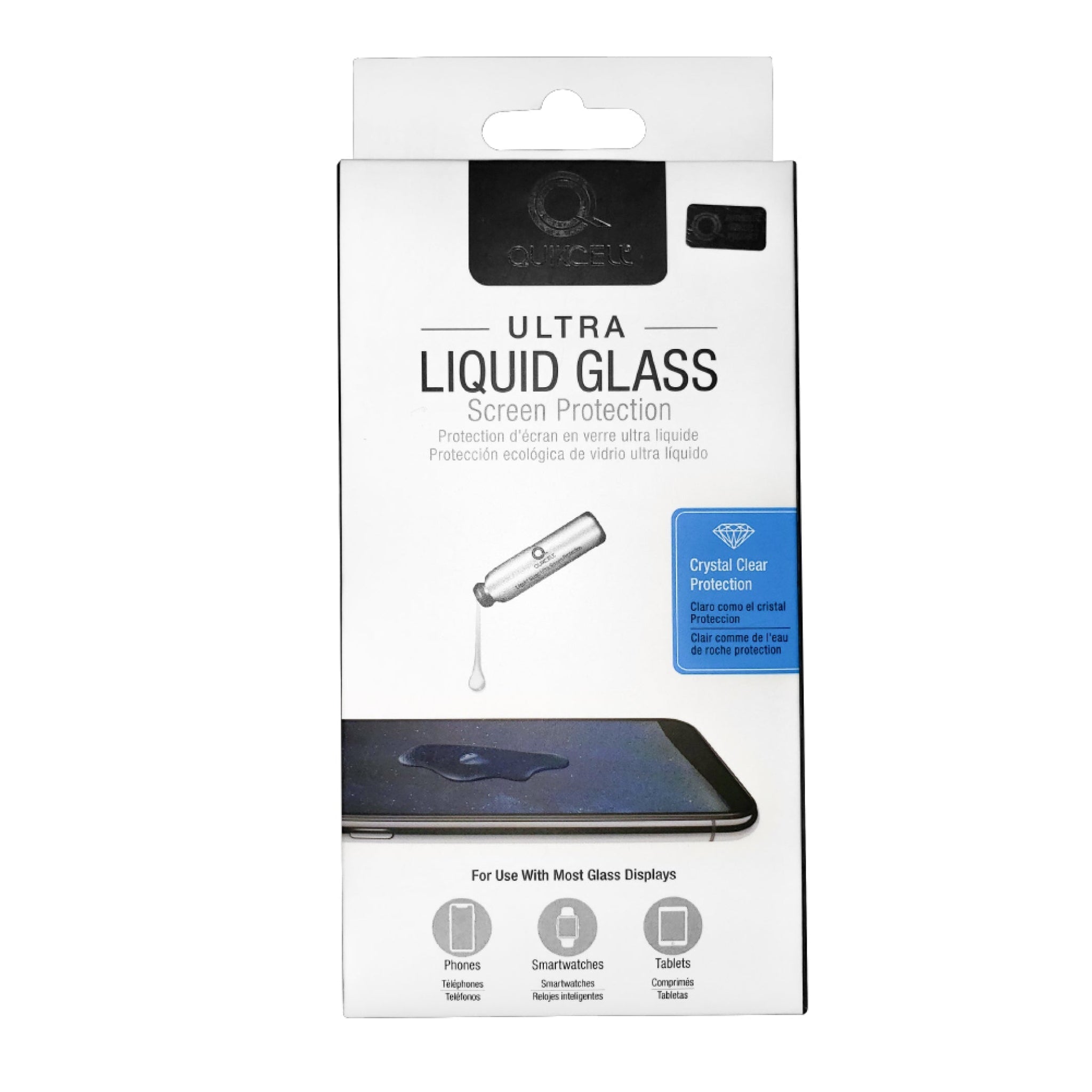 Vidrio Templado Quikcell para iPhone 11 Pro/X/XS de Apple, Clear, Accesorios para Celulares